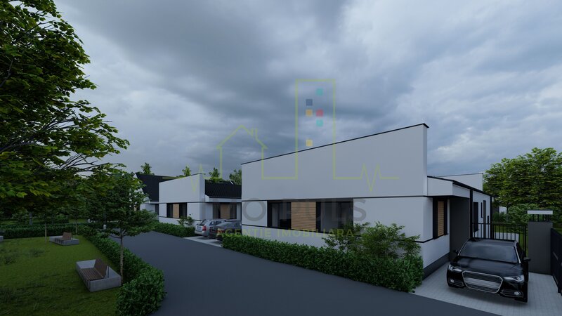 Timis Duplex pe parter. 2 Bai. 2 Dressing-uri. Terasa acoperita.